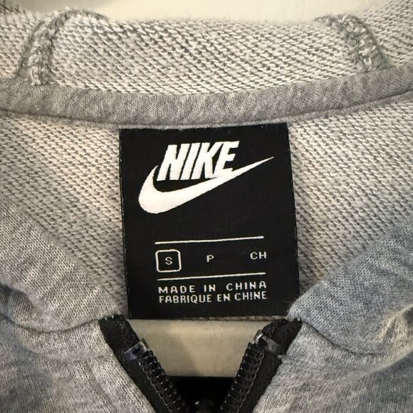 Nike Heritage Cropped Hoodie Size S - Picture 2 of 3